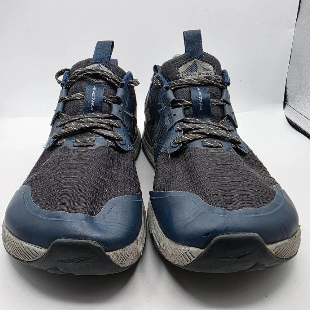 Altra Lone Peak 8 Mens Size 8.5 Blue Trail Running Shoes Camping Hiking Outdoors - Picture 13 of 14